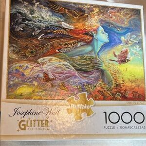 Buffalo Josephine Wall Glitter Edition Spirit of Flight 1000 piece Puzzle
